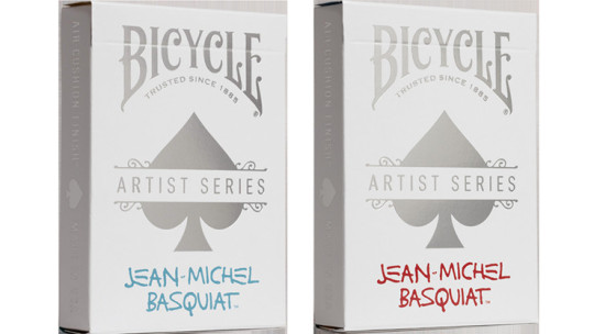 Bicycle Jean-Michel Basquiat (Box Set Red/Blue) by US - Pokerdeck