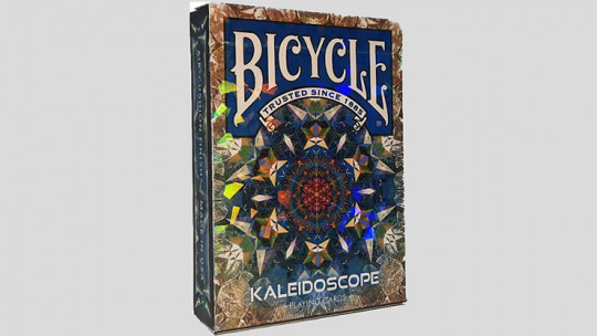 Bicycle Kaleidoscope Blue - Pokerdeck