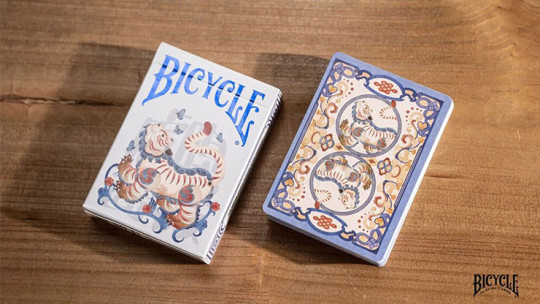 Bicycle Mascot (Tiger Sniffs the Rose) - Pokerdeck