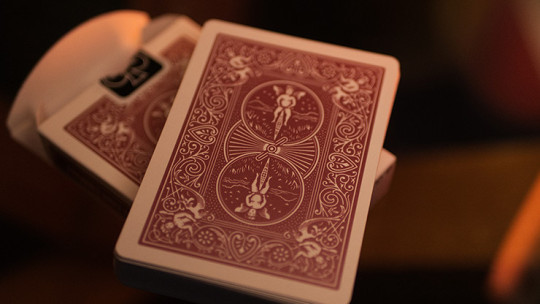 Preview: Bicycle Metallic Ruby - Pokerdeck