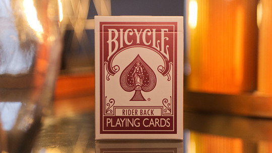 Bicycle Metallic Ruby - Pokerdeck