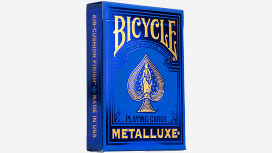 Bicycle Metalluxe Blue by US Playing Card Co. - Pokerdeck