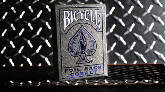 Bicycle Cobalt Luxe Version 2 by USPCC - Blau - Metalluxe Pokerdeck