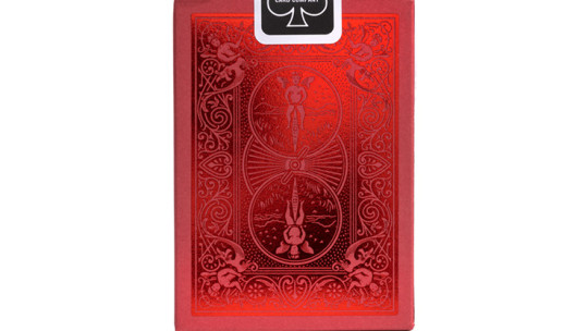 Preview: Bicycle Metalluxe Red by US Playing Card Co. - Pokerdeck