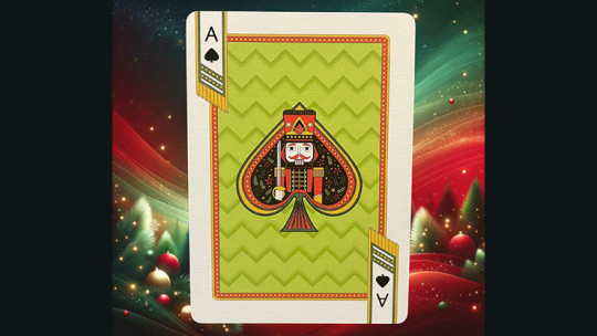 Bicycle Nutcracker (Green) - Pokerdeck