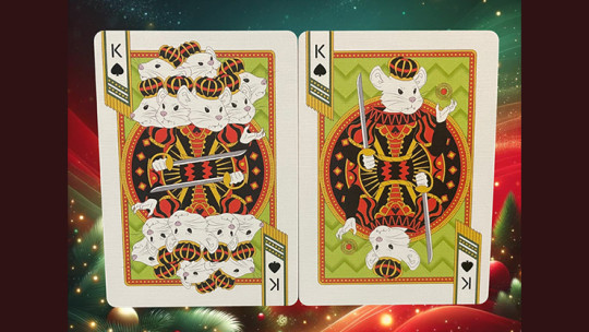 Bicycle Nutcracker (Red) - Pokerdeck