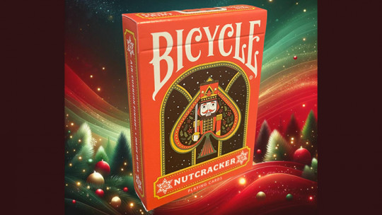 Bicycle Nutcracker (Red) - Pokerdeck