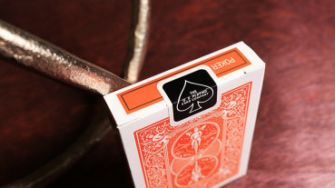 Bicycle Orange Playing Cards by USPC - Orange Deck