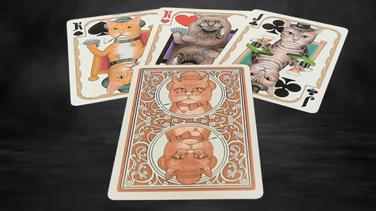 Bicycle Poker Cats V2 - Pokerdeck