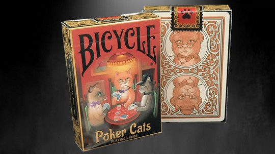 Bicycle Poker Cats V2 - Pokerdeck