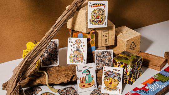 Bicycle Reen Barrera Muscle Land - Pokerdeck