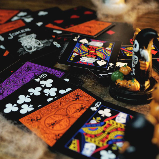 Preview: Bicycle - Reverse Deck (Orange and Black)