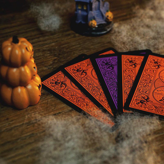 Preview: Bicycle - Reverse Deck (Orange and Black)