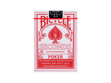 Bicycle 808 Rider Back - Seconds - Rot - Pokerdeck