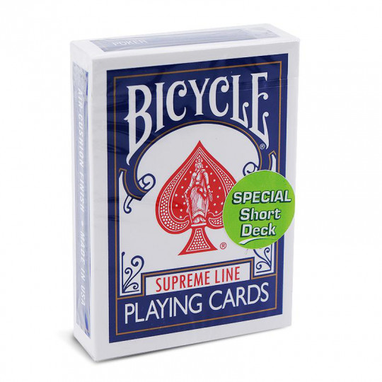 Bicycle Short Deck - Supreme Line - Blau - Kurze Spielkarten