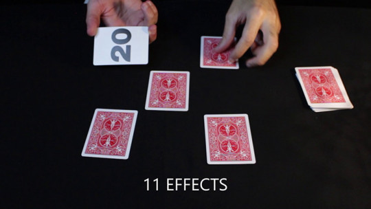 Bicycle Special NUMBERS Red (plus 11 Online Effects) - Pokerdeck