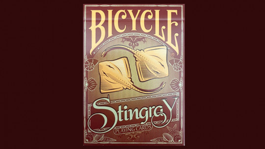Bicycle Stingray (Orange) - Pokerdeck