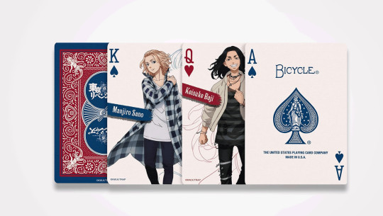 Preview: Bicycle Tokyo Revengers Playing Cards by US Playing Card Co