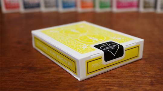 Bicycle Yellow Playing Cards by USPC - Gelbes Deck