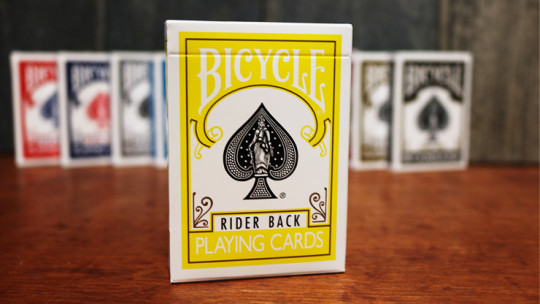 Bicycle Yellow Playing Cards by USPC - Gelbes Deck