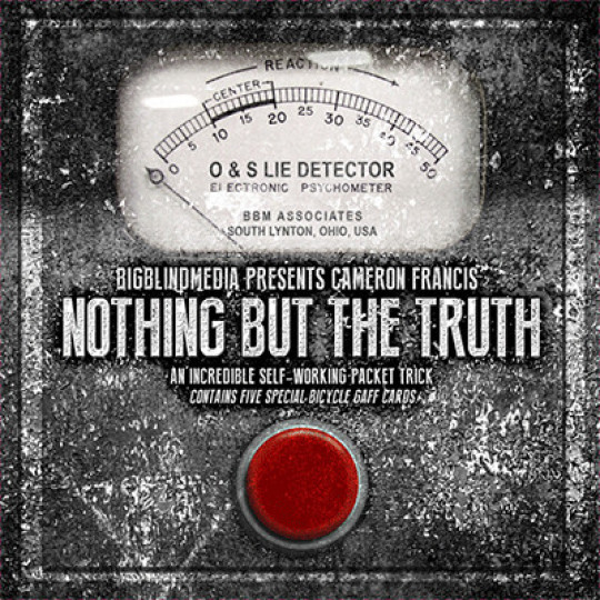 BIGBLINDMEDIA Presents Nothing but the Truth (Download and Gimmicks) by Cameron Francis - DVD