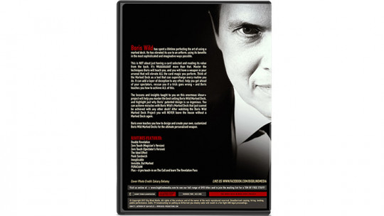 BIGBLINDMEDIA Presents The Boris Wild Marked Deck Project by Boris Wild - DVD - Markiertes Kartenspiel
