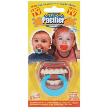 Schnuller mit Zähnen - Thumb Sucker Pacifier - Billy Bob