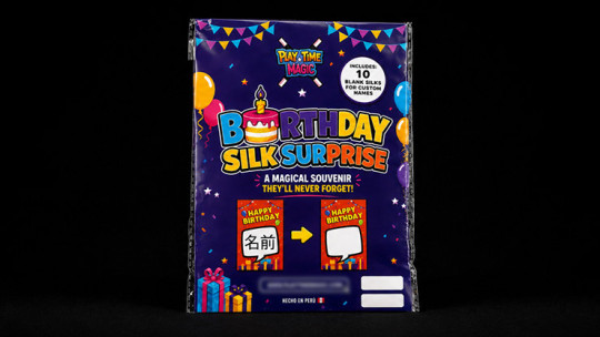 Preview: Birthday Silk Surprise by PlayTime Magic DEFMA (Purple)