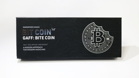 Bit Coin Gaff: Bite Coin (Silver) by SansMinds Creative Lab