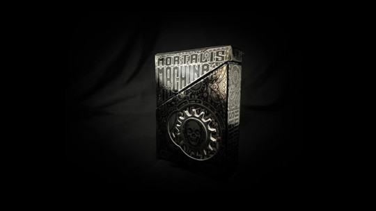 Black Metallic Foil Mortalis Machina Edition - Pokerdeck