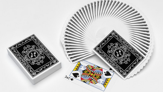 Black Roses (Fully Marked) - Pokerdeck - Markiertes Kartenspiel