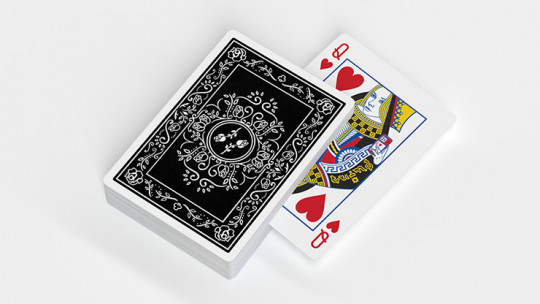 Black Roses (Fully Marked) - Pokerdeck - Markiertes Kartenspiel