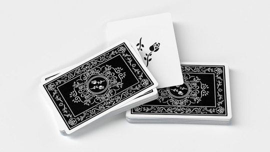 Black Roses (Fully Marked) - Pokerdeck - Markiertes Kartenspiel