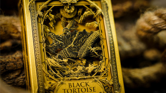 Black Tortoise Black Gold Box Set by Ark - Pokerdeck