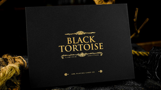 Black Tortoise Black Gold Box Set by Ark - Pokerdeck