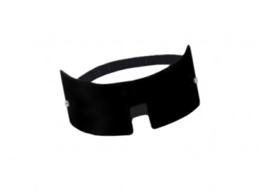 Blindfold Augenbinde Metall Schwarz - Zaubertrick