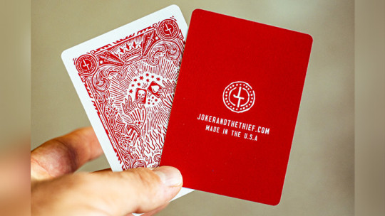 Preview: Blood Red Edition V3 by Joker and the Thief - Pokerdeck