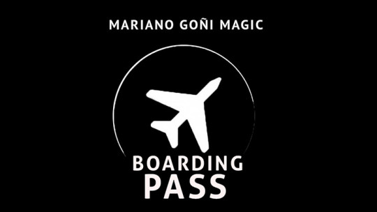 Boarding Pass by Mariano Goni - Flugticket Vorhersage - Zaubertrick