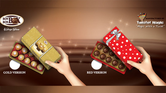 BonBon Box GOLD by George Iglesias and Twister Magic - Erscheinende Schokolade