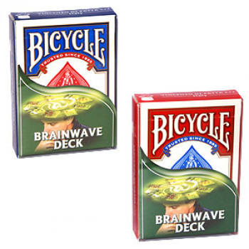 Brainwave Deck Bicycle by Di Fatta - Rot - Kartentrick