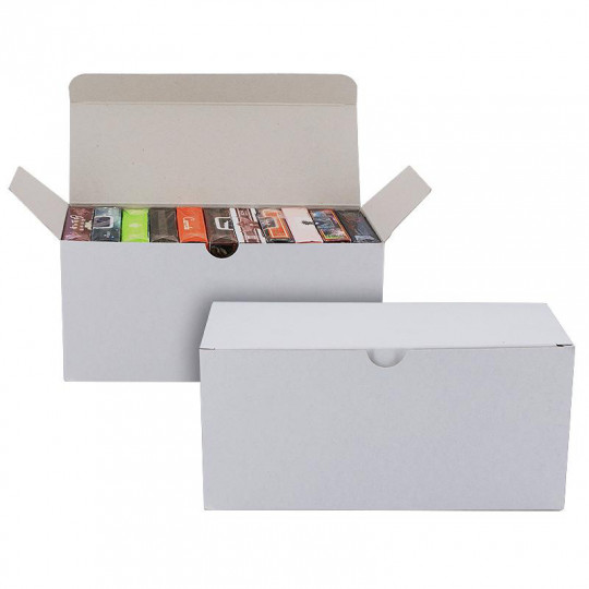 Brick Box for Playing Cards - Kartenschachtel für 12 Decks - Weiß