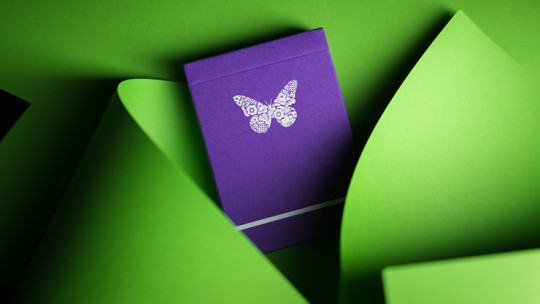 Butterfly (Royal Purple Edition) - Pokerdeck - Markiertes Kartenspiel