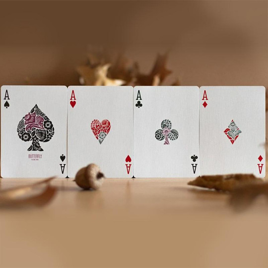 Preview: Butterfly Seasons Playing Cards - Autumn  (marked)