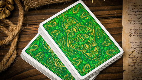 Caesar (Green) by Riffle Shuffle - Pokerdeck