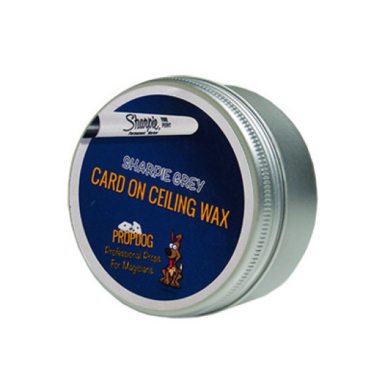 Card on Ceiling Wax by David Bonsall 50g - Sharpie Grau