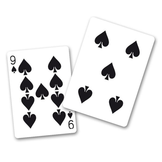 Cardician's Dream - 9/5 Spades - Bicycle Version - Karte verwandelt sich unter Flamme