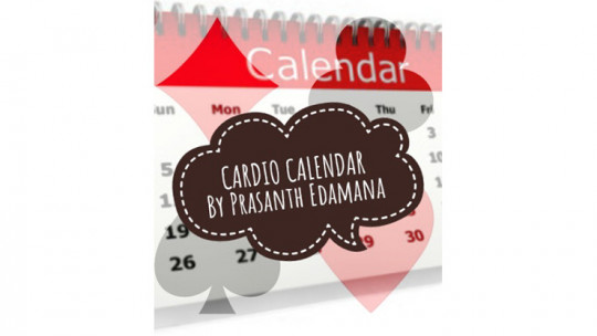 Cardio Calendar by Prasanth Edamana Mixed Media - DOWNLOAD