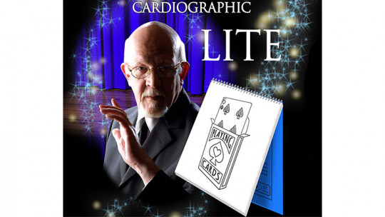 Cardiographic LITE BLACK CARD by Martin Lewis