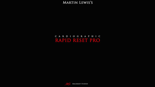 CARDIOGRAPHIC RRP by Martin Lewis