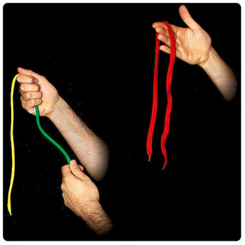 Farbwechselnder Schnürsenkel - Chameleon Shoelace - Color Change Trick